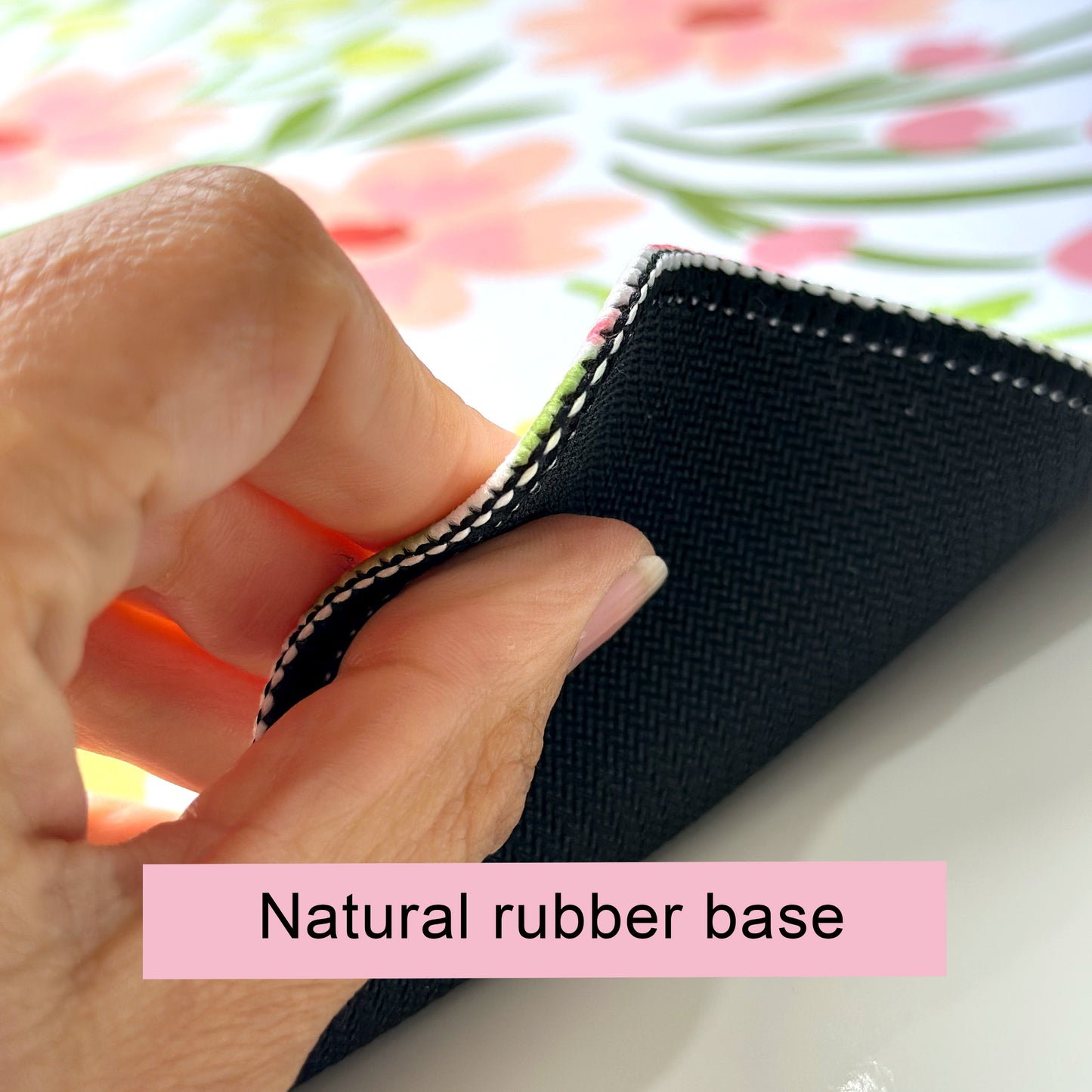 Summer Floral Desk Mat