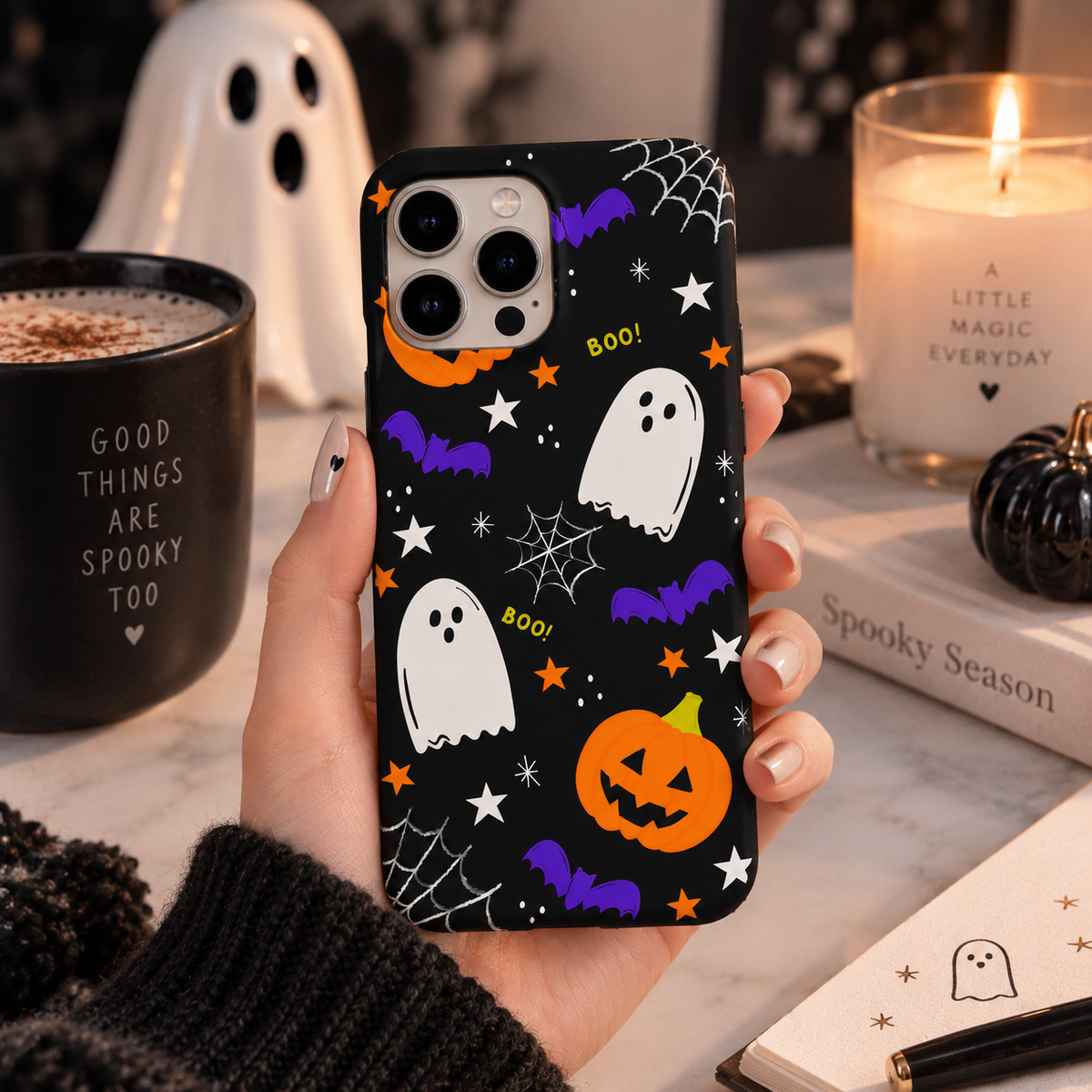 Cute Halloween Ghost Phone Case