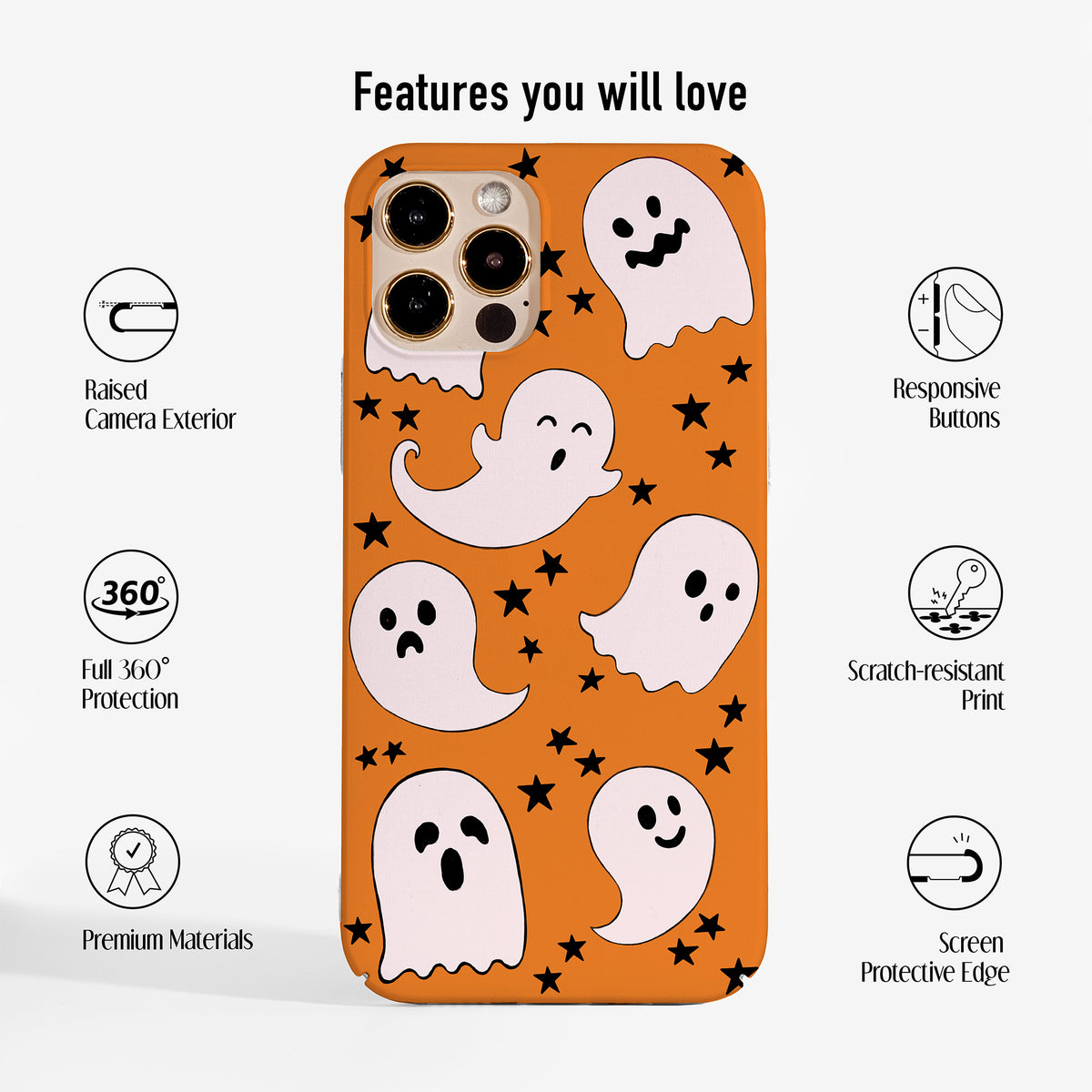 Halloween Ghosts Phone Case