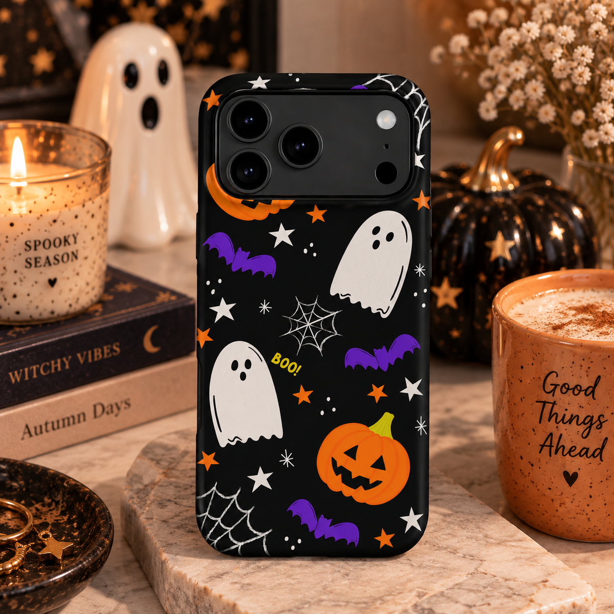 Cute Ghosts Tough Phone Case