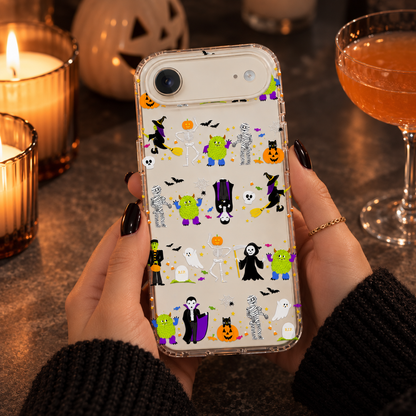 Clear Halloween Parade Phone Case