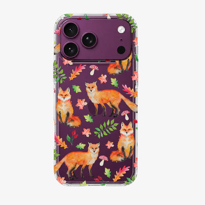 Clear Fox Phone Case