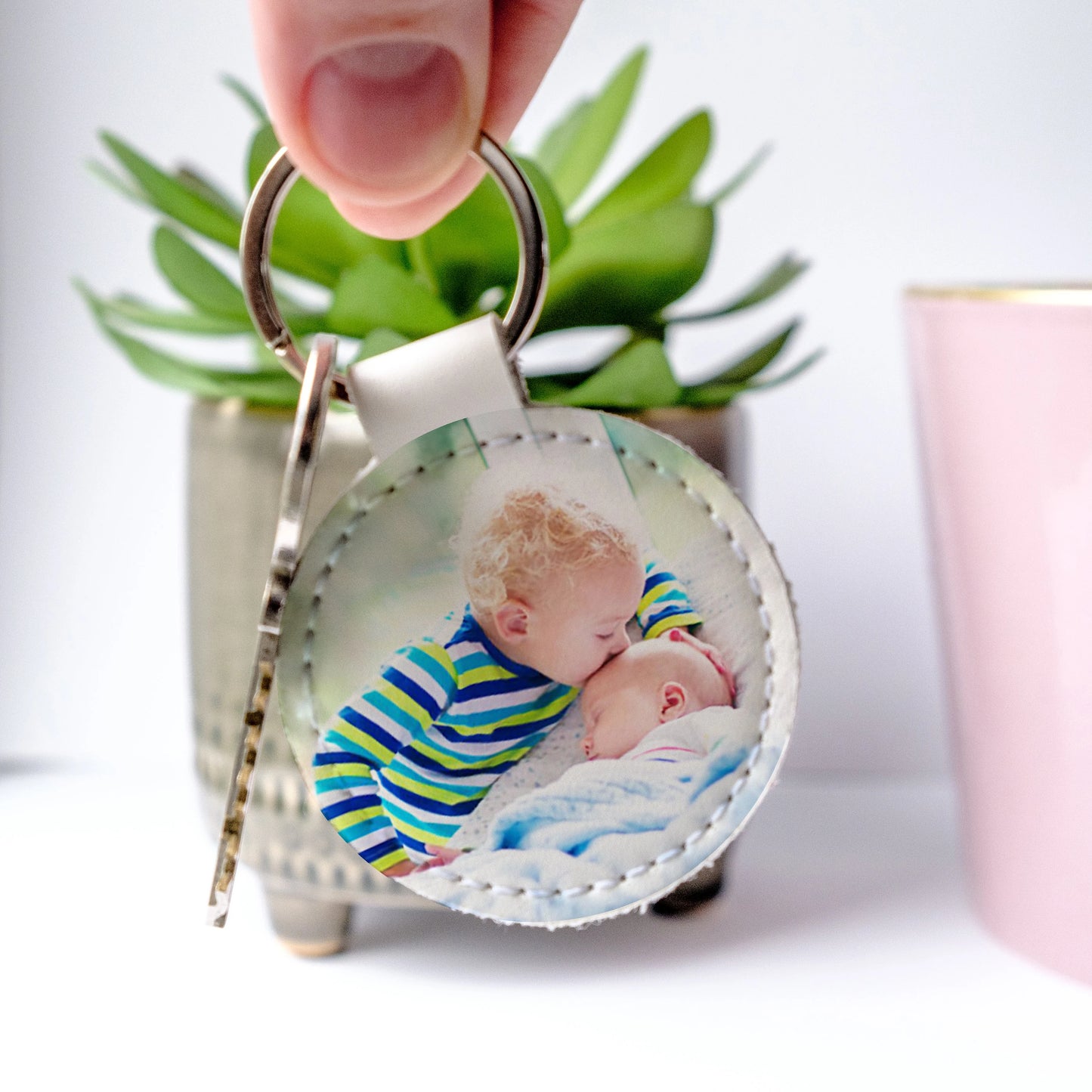 Personalised Photo Keyring | Custom Photo Gift