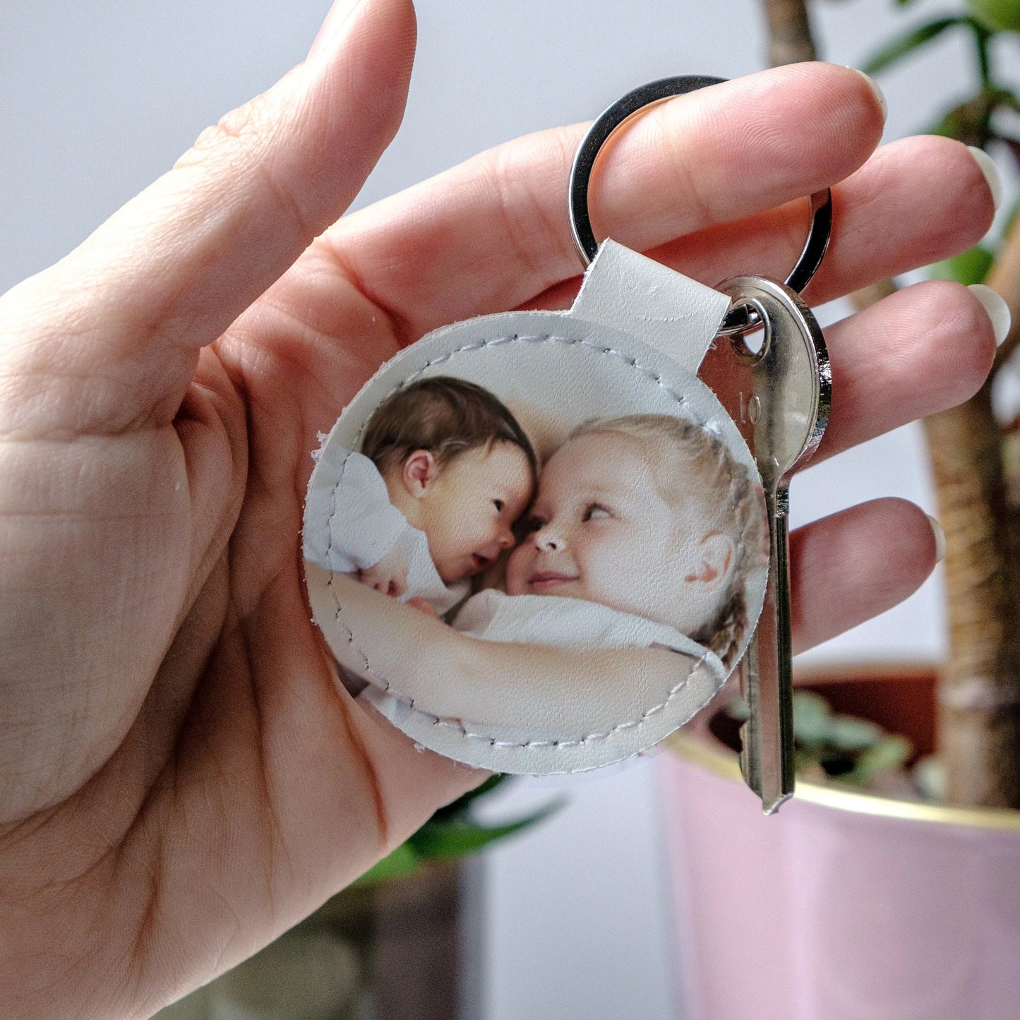 Personalised Photo Keyring | Custom Photo Gift