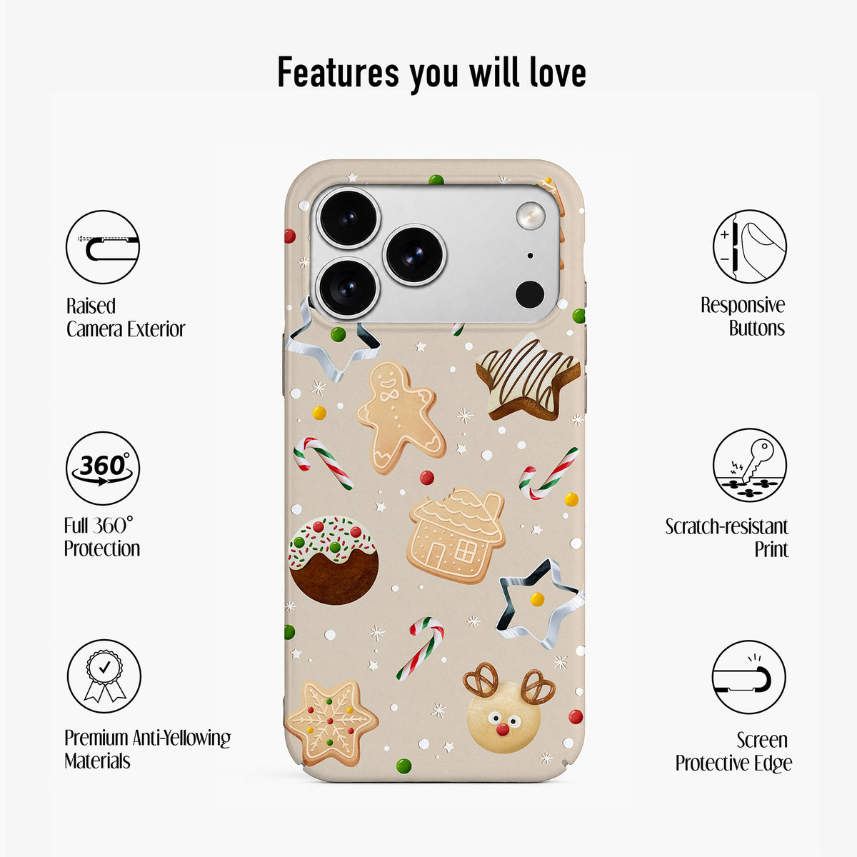 Christmas Cookies Phone Case