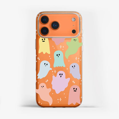 Clear Rainbow Ghost Phone Case