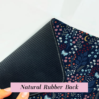 Midnight Floral Desk Mat