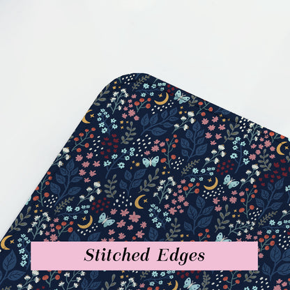 Midnight Floral Desk Mat