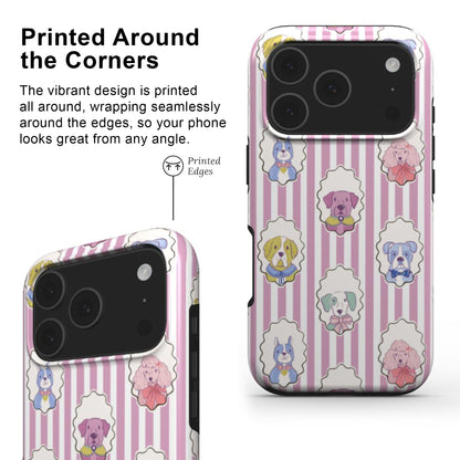 Posh Pups | Cute Dogs Tough Phone Case