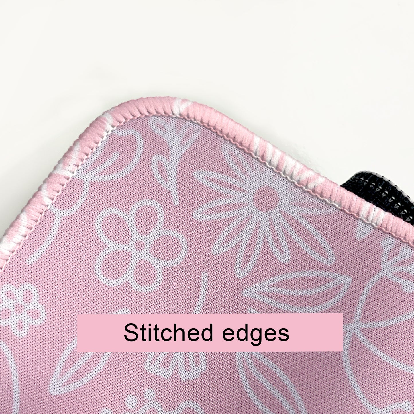 Pink Floral Desk Mat
