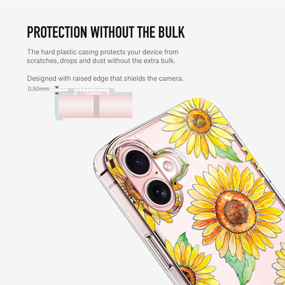 Sunflowers Clear Phone Case