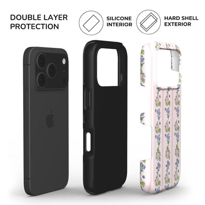 Vintage Garden Flowers Tough Phone Case