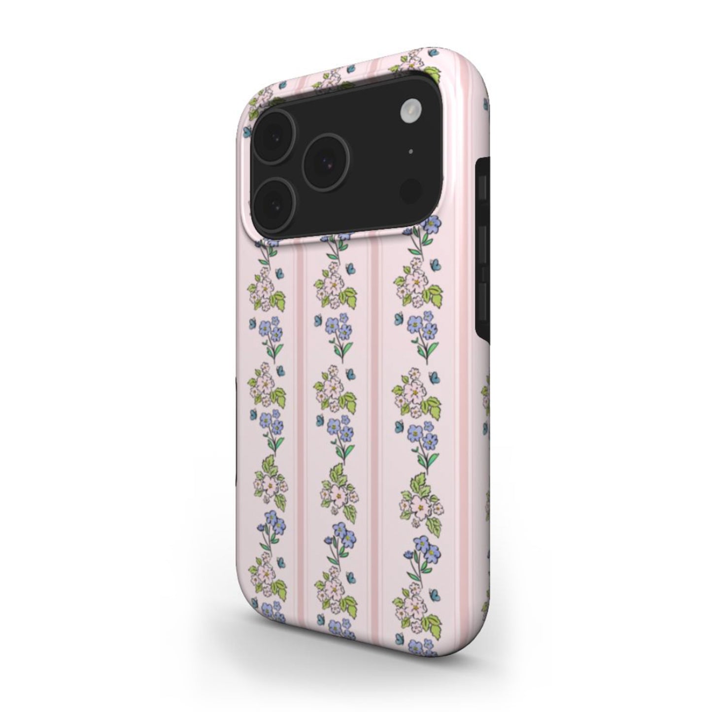 Vintage Garden Flowers Tough Phone Case