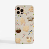 Cute Christmas Cookies Phone Case featuring hand-illustrated design.