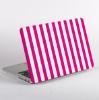 Pink stripes MacBook Case  offering full protection .